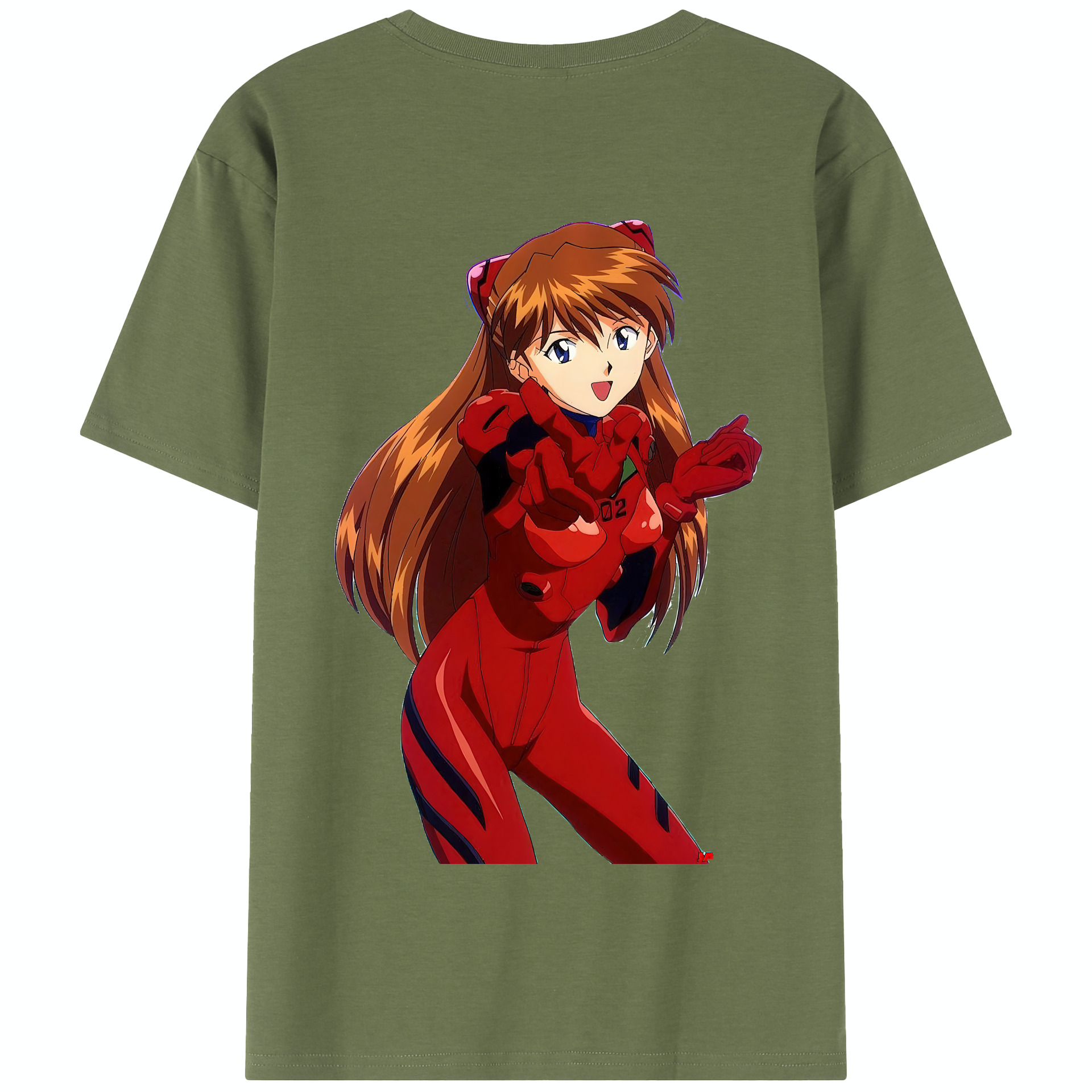 （画像用） EVA 新世紀エヴァンゲリオン 綿100％半袖Tシャツ（背面プリント）